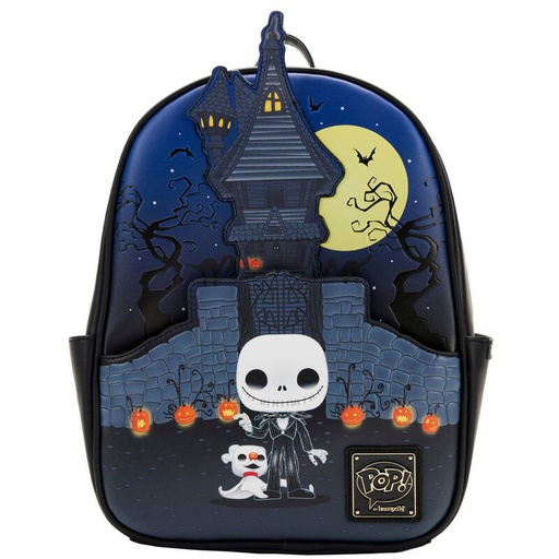 [671803426610] Mochila Jack Skellington Pesadilla Antes de Navidad Disney Loungefly 30cm