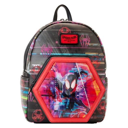[671803441880] Mochila lenticular Cruzando el Multiverso Spiderman Marvel Loungefly 27cm