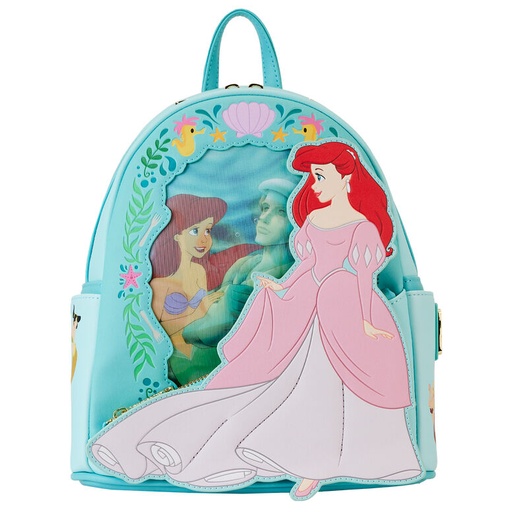 [671803466999] Mochila lenticular Ariel La Sirenita Disney Loungefly 26cm