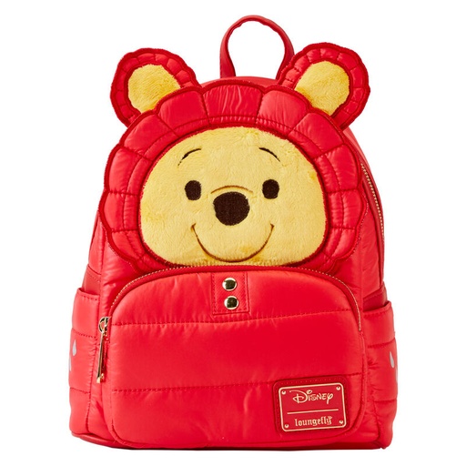 [671803476769] Mochila Rainy Day Puffer Jacket Winnie the Pooh Disney Loungefly 26cm