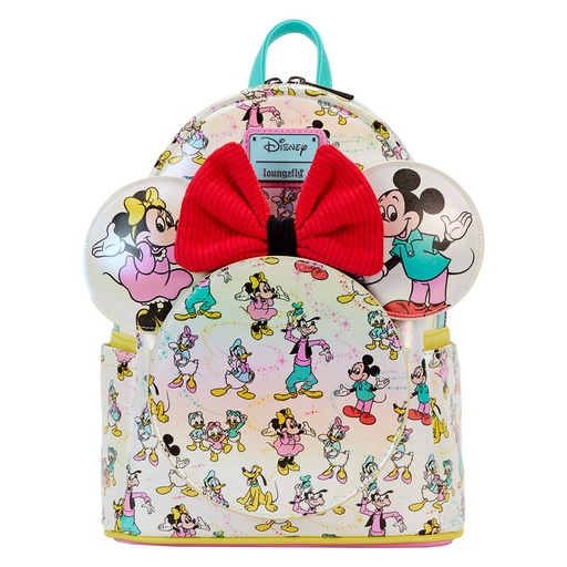 [671803478398] Mochila + Diadema Orejas Mickey & Friends Classic Disney 100 Loungefly 26cm