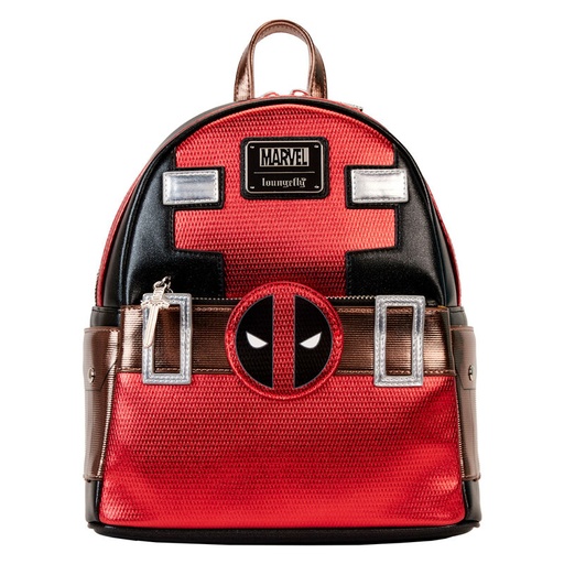 [671803486461] Mochila Deadpool metalllic Marvel Loungefly 26cm