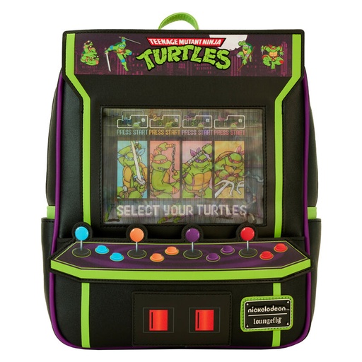 [671803507197] Mochila Vintage Arcade 40th Anniversary Tortugas Ninja Loungefly