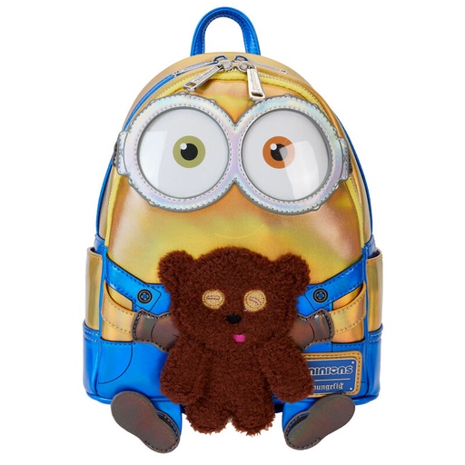 [671803514287] Mochila Bob Minions Gru Mi Villano Favorito Loungefly 26cm