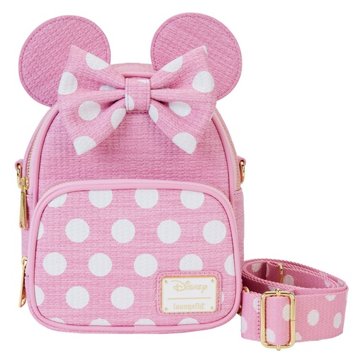 [671803517080] Mochila Straw Minnie Disney Loungefly 20cm