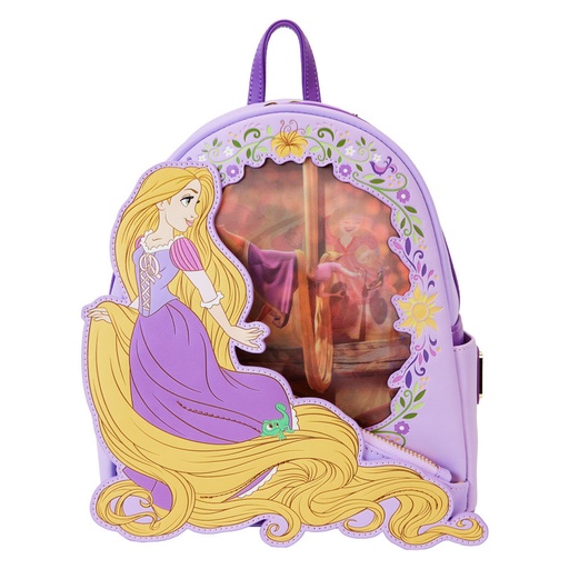 [671803517141] Mochila lenticular Rapunzel Disney Loungefly 26cm