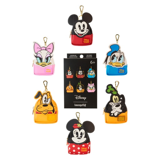 [671803520349] Llavero mini mochila Mystery Mickey and Friends Disney Loungefly surtido