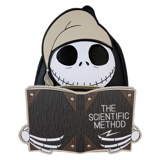 [671803521223] Mochila Scientific Method Bedtime Jack Pesadilla Antes de Navidad Disney Loungefly 26cm