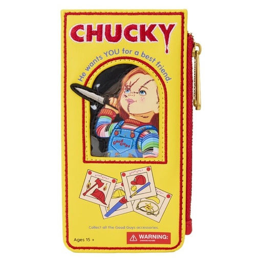 [671803523111] Tarjetero Childs Play Chucky Loungefly