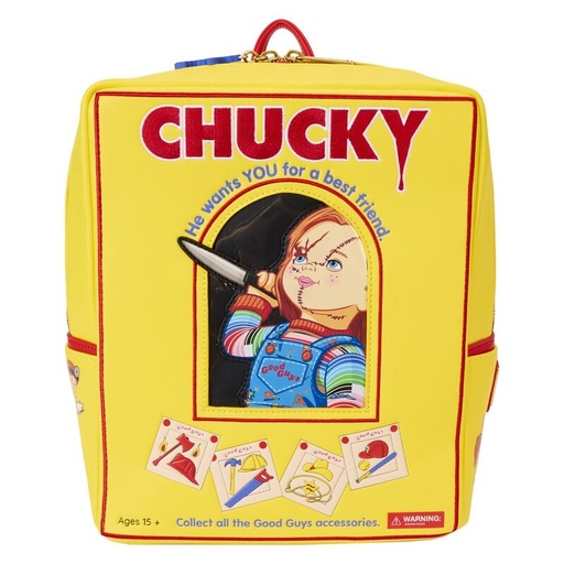 [671803523128] Mochila Childs Play Chucky Loungefly 28cm