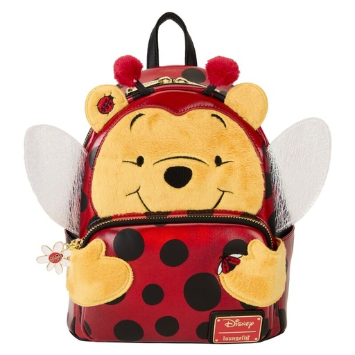 [671803523340] Mochila Ladybug Winnie the Pooh Disney Loungefly 26cm