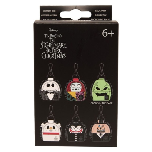 [671803523876] Llavero mini mochila Mystery Pesadilla Antes de Navidad Disney Loungefly surtido