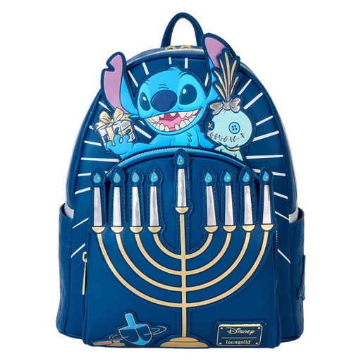 [671803525498] Mochila Menorah Stitch Disney Loungefly