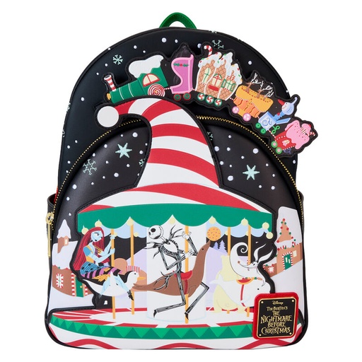[671803526983] Mochila Journey to Christmas Town Pesadilla Antes de Navidad Disney Loungefly