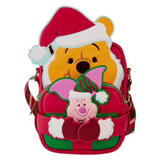 [671803527058] Bolso bandolera Santa Pooh Winnie the Pooh Disney Loungefly