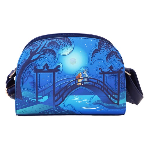 [671803534124] Bolso bandolera 70th Anniversary La Dama y el Vagabundo Disney Loungefly