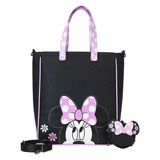 [671803534247] Bolso + monedero Floral Rock the Dots Minnie Disney Loungefly