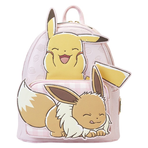 [671803534766] Mochila Pikachu & Eevee Pokemon Loungefly 26cm