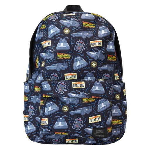 [671803536760] Mochila nylon 40th Anniversary Regreso al Futuro Loungefly 44cm