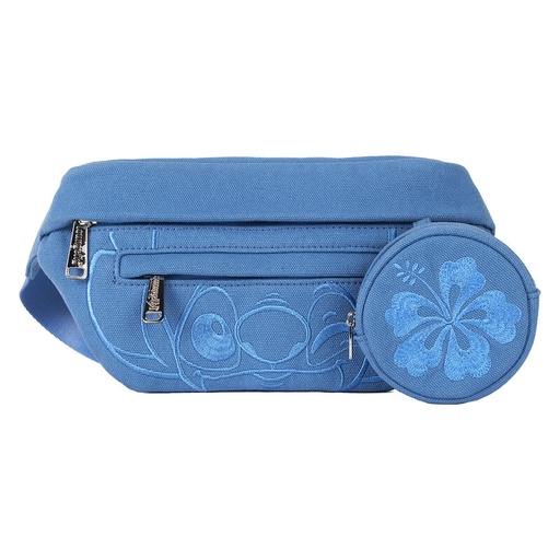 [671803540156] Riñonera + monedero Stitch Disney Loungefly