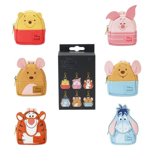 [671803543478] Llavero mini mochila Mystery Winnie the Pooh Loungefly surtido