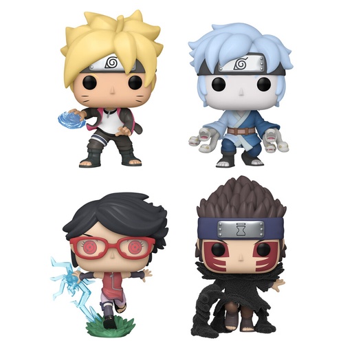 [889698824903] Blister 4 figuras POP Boruto Exclusive
