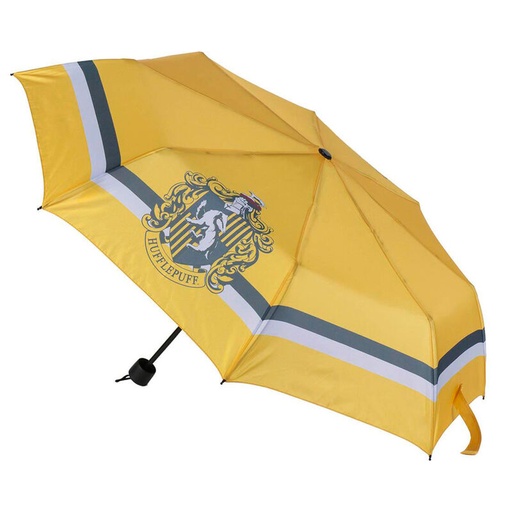 [18445484295907] Paraguas manual plegable Hufflepuff Harry Potter 53cm