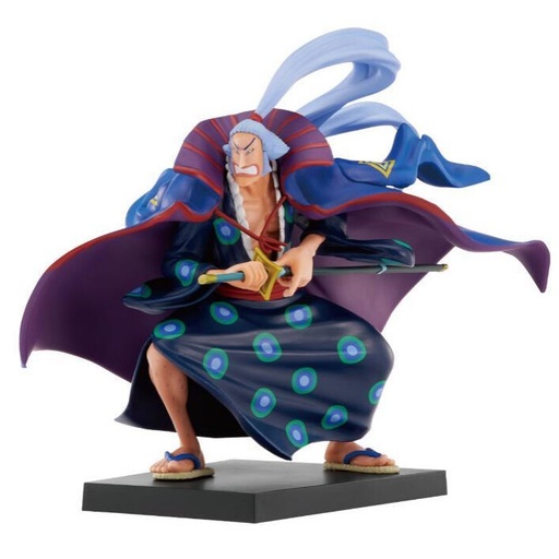 [4573102636355] Figura Ichibansho Denjiro The Nine Red Scabbards is Here One Piece 13cm