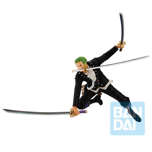 [4573102636638] Figura Ichibansho Roronoa Zoro Film Red More Beat One Piece 11cm