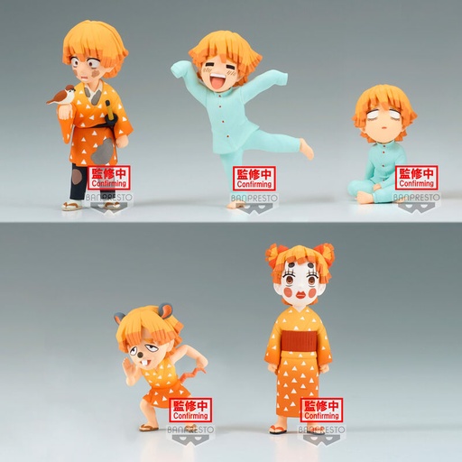 [4983164187724] Figura Zenitsu Agatsuma World Collectable Demon Slayer Kimetsu No Yaiba 7cm surtido
