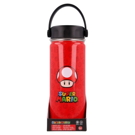 [8412497013722] Botella termo acero inoxidable Super Mario Bros Nintendo 530ml