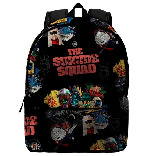 [8445118029185] Mochila Taskforce Escuadron Suicida DC Comics adaptable 45cm