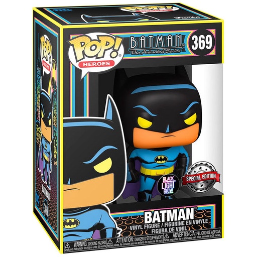 [889698517256] Figura POP DC Comics Batman Black Light Exclusive