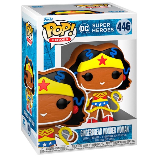[889698643245] Figura POP DC Comics Holiday Gingerbread Wonder Woman