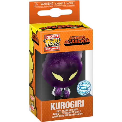 [889698687409] Llavero Pocket POP My Hero Academia Kurogiri Exclusive
