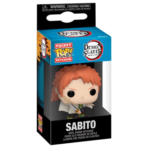 [889698726160] Llavero Pocket POP Demon Slayer Sabito