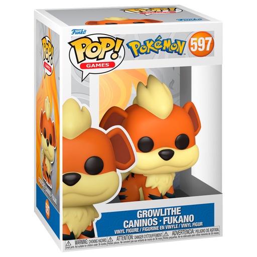 [889698742290] Figura POP Pokemon Growlithe