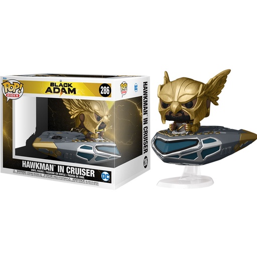 [889698641951] Figura POP DC Comics Black Adam Hawkman in Cruiser