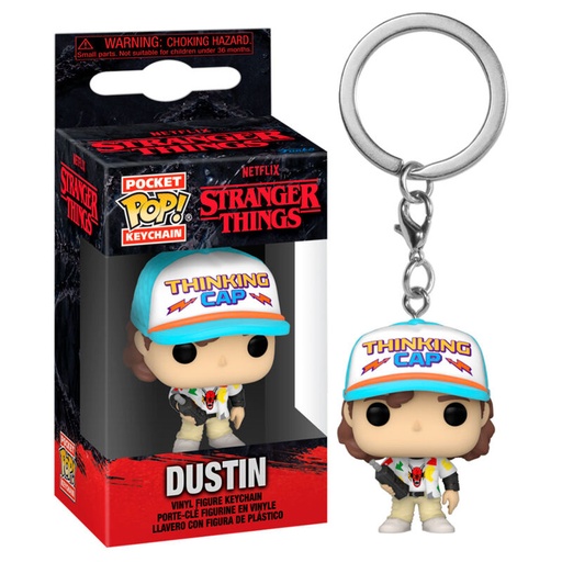 [889698623834] Llavero Pocket POP Stranger Things Dustin