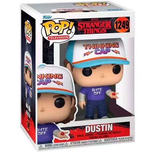 [889698623926] Figura POP Stranger Things Dustin Exclusive