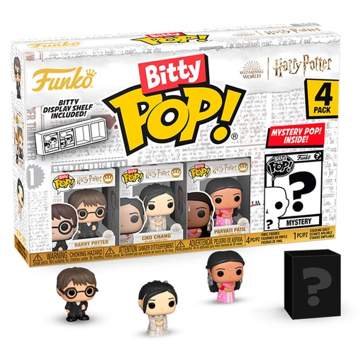 [889698836548] Blister 4 figuras Bitty POP Harry Potter Harry