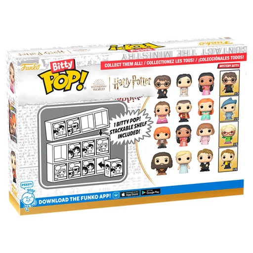 [889698836562] Blister 4 figuras Bitty POP Harry Potter Ron