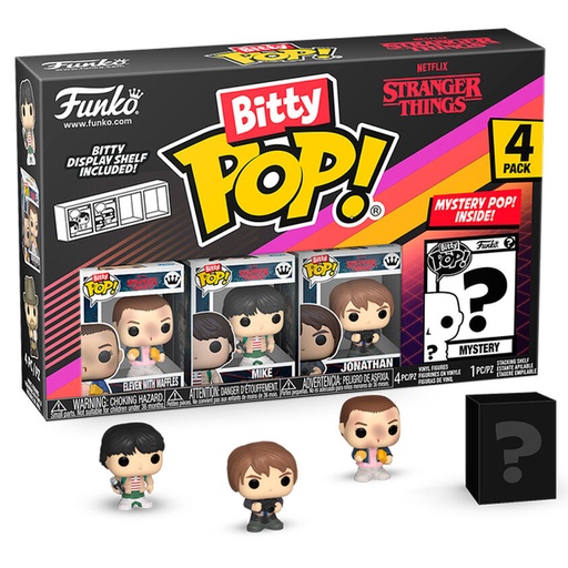 [889698836630] Blister 4 figuras Bitty POP Stranger Things Eleven