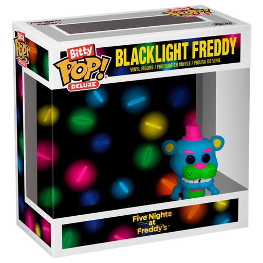 [889698848725] Figura Bitty POP Deluxe Five Night&#39;s at Freddy&#39;s Blacklight Freddy