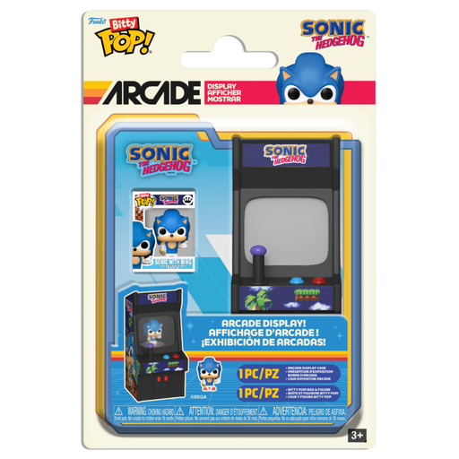 [889698852500] Figura Bitty POP Arcade Sonic the Hedgehog Sonic