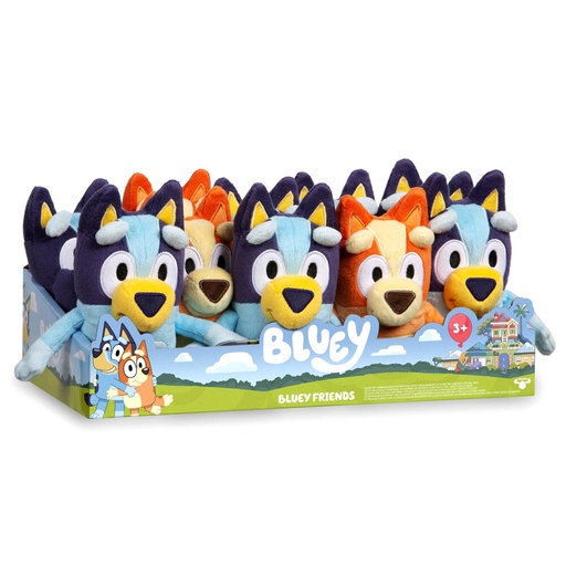 [8056379131649] Peluche Bluey Friends 20cm surtido