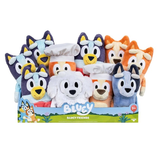 [8056379165316] Peluche Bluey Friends 20cm surtido