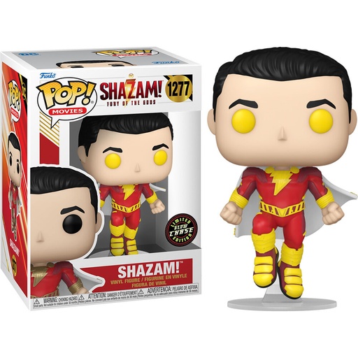 [889698691208 Chase] Figura POP DC Comics Shazam! Fury of the Gods Shazam Chase