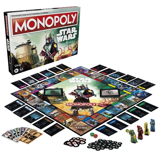 [5010994135232] Juego Monopoly Boba Fett Star Wars español