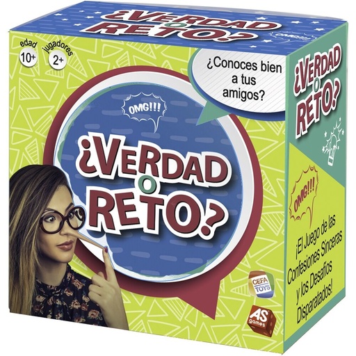[8412562218601] Juego mesa Verdad o Reto español